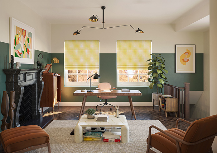 Jaipur, Mimosa - Twist&Fit Roman Blind - Image 8